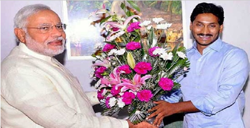 जगन मोहन रेड्डी ने की PM नरेंद्र मोदी से मुलाकात