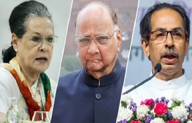 महाराष्ट्र: शिवसेना-राकांपा-कांग्रेस की सरकार बनाने की कसरत हुई तेज