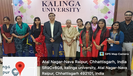 कलिंगा विश्वविद्यालय में विज्ञान को अदालत से कैसे बात करनी चाहिए विषय पर अतिथि व्याख्यान का आयोजन संपन्न Organized guest lecture on "How science should talk to court" at Kalinga University.