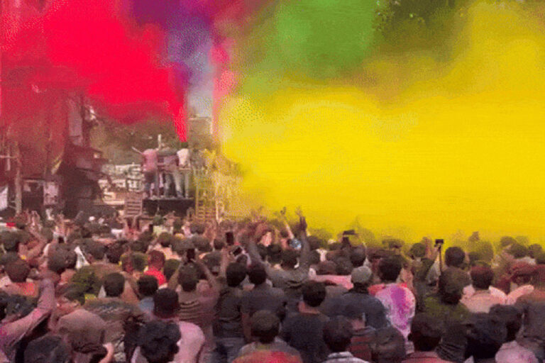 आज रंगपंचमी के साथ इंदौर की विश्व प्रसिद्ध गेर की शुरुआत होगी, स्पेशल हाथी 150 फीट दूर तक सबको भिगोएगा