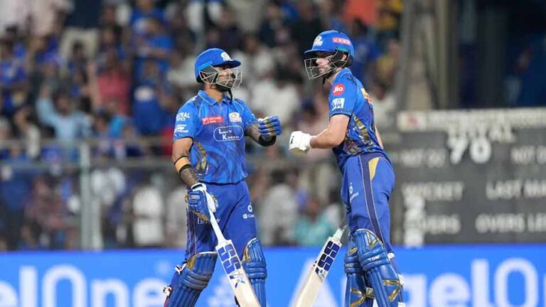 MI ने वानखेड़े में बनाया रनचेज का कीर्तिमान, SRH साबित हुए घर के शेर, पहली बार बने ये रिकॉर्ड्स