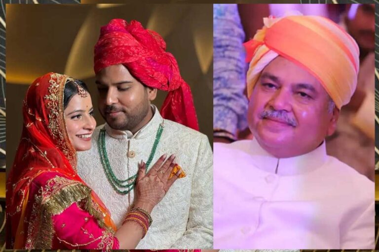 जयपुर में आज भाजपा के वरिष्ठ नेता नरेंद्र सिंह तोमर के छोटे बेटे का विवाह समारोह