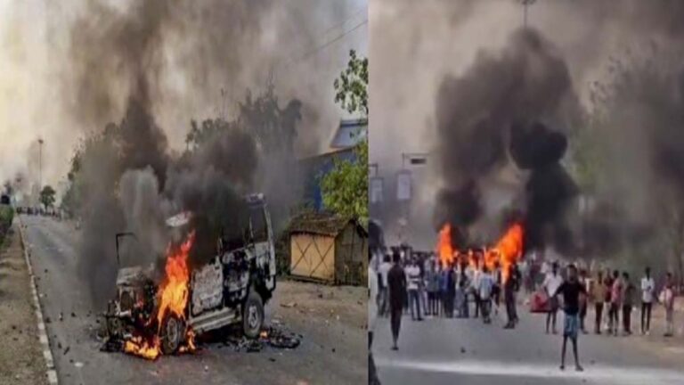 मुस्लिम बहुल मुर्शिदाबाद जिले में वक्फ संशोधन कानून के विरोध के दौरान हिंसा भड़क गई, तीन लोगों की मौत