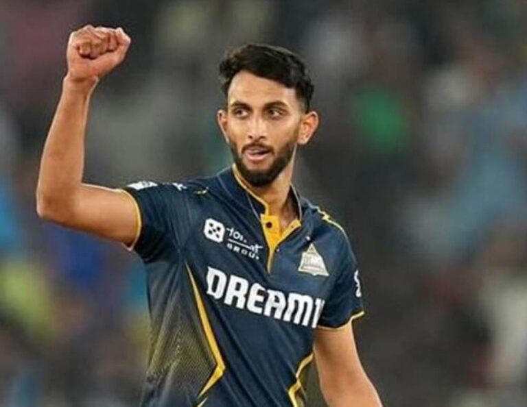 गुजरात टाइटंस के तेज गेंदबाज प्रसिद्ध कृष्णा ने चोट के कारण 2 सीजन नहीं खेल पाए, अब पर्पल कैप पर ठोकी दावेदारी