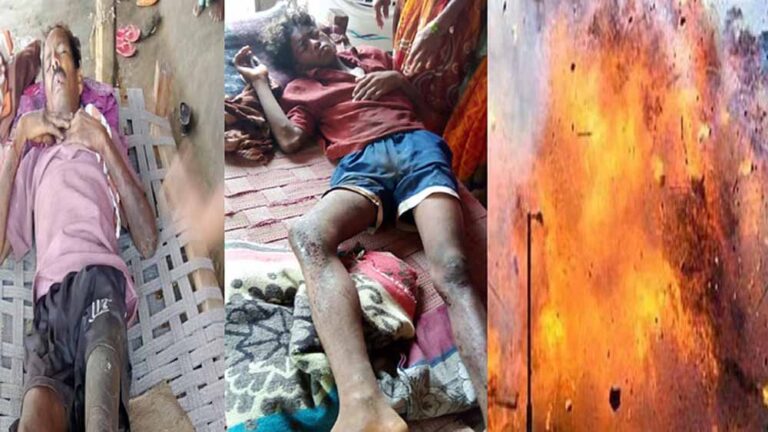 नक्सलियों नापाक हरकत, आईईडी विस्फोट की चपेट में आकर तीन ग्रामीण बुरी तरह से घायल