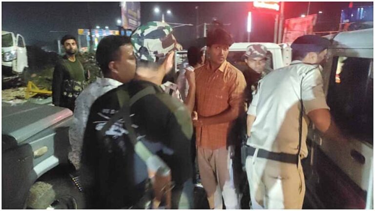 कुख्यात शराब माफिया जयकांत, दो बाउंसरों-दो चालकों के साथ गिरफ्तार