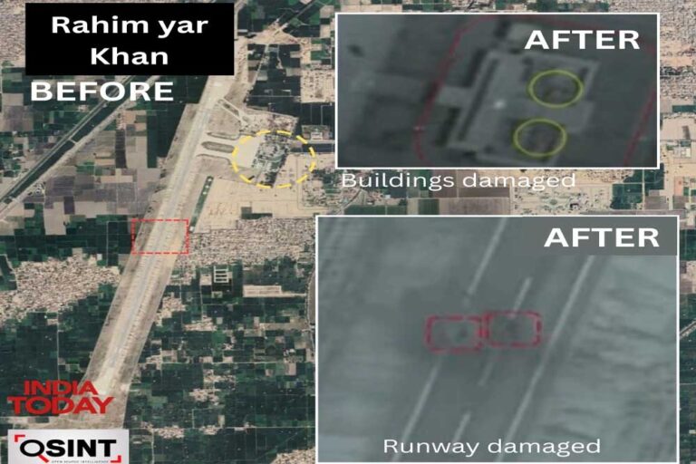 नाकामी के दाग साफ कर रहा PAK, रहीम यार खान एयरबेस पर लगाया Work in Progress का बोर्ड, 8 दिन के लिए उड़ान बंद