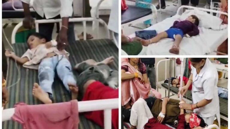 भाऊखेडा में मटका आइसक्रीम खाने से 40 बच्चे गंभीर रूप से बीमार, परिजनों में एकाएक दहशत व्याप्त हुई