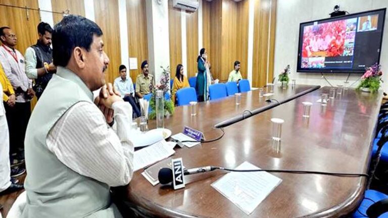 मुख्यमंत्री डॉ. यादव ने 6 जिलों के सामूहिक विवाह सम्मेलनों को वर्चुअली किया संबोधित