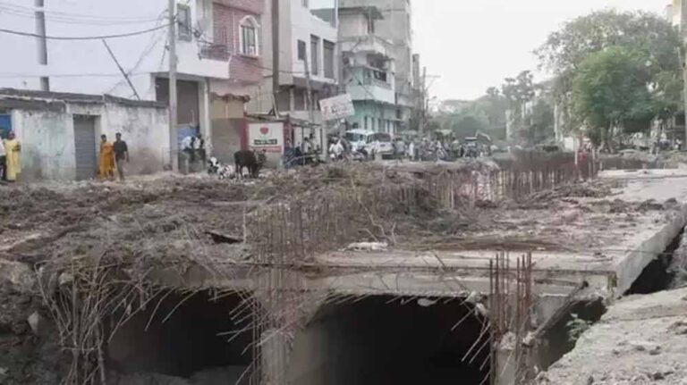 पटना के सबसे बड़े मंदिरी नाले पर सड़क निर्माण का काम जल्द होगा पूरा