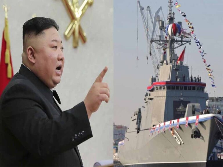 किम जोंग उन की नौसेना अपना दूसरा डिस्ट्रॉयर फाइटर शिप युद्धपोत क्षतिग्रस्त, अधिकारियों पर गिरी गाज