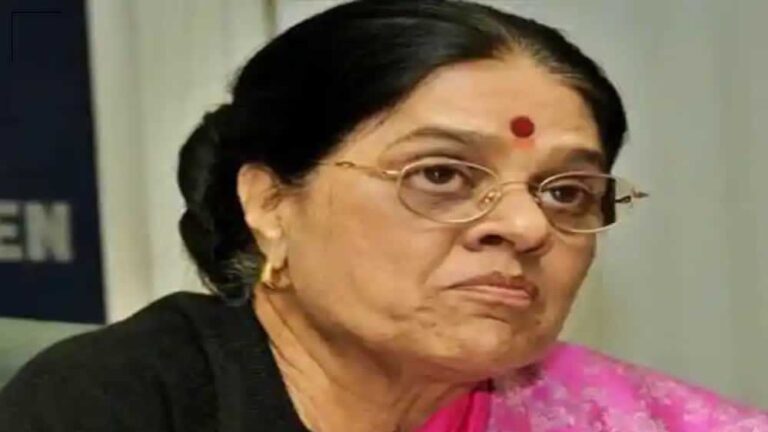 पूर्व केंद्रीय मंत्री डॉ. गिरिजा व्यास का निधन, गणगौर पर पूजा करते वक्त झुलस गई थीं