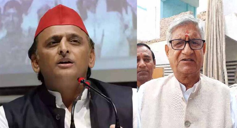 बीजेपी सांसद का शर्मनाक बयान, अखिलेश बोले- भाजपा दल नहीं, नारी विरोधी मानसिकता का दल-दल है