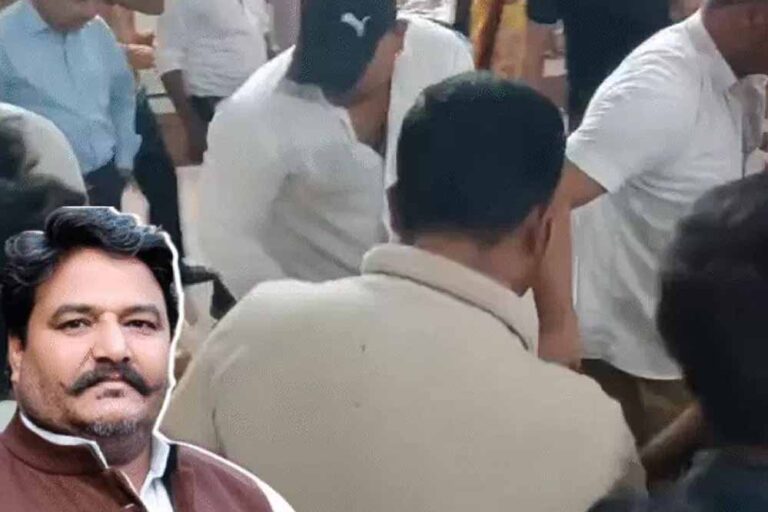 पूर्व मंत्री गिर्राज डंडौतिया मुरैना में सड़क हादसे में घायल, नहीं मिल सकी एंबुलेंस