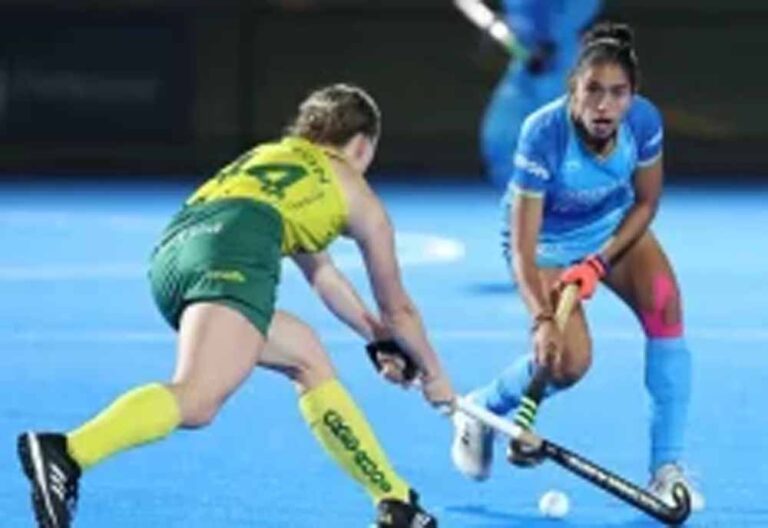 भारतीय महिला हॉकी टीम पर्थ हॉकी स्टेडियम में ऑस्ट्रेलिया से 2-3 से हारी