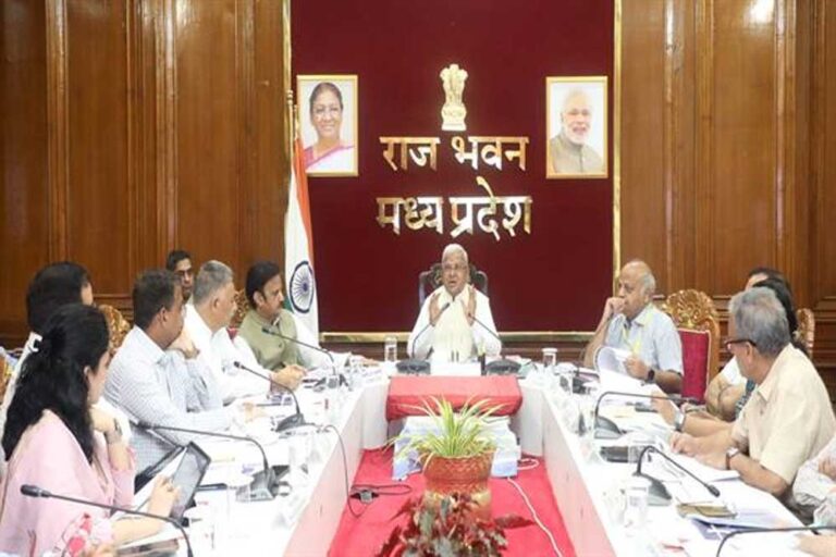 लक्ष्य को समय सीमा से पहले पूरा करने का भाव जरूरी : राज्यपाल मंगुभाई पटेल
