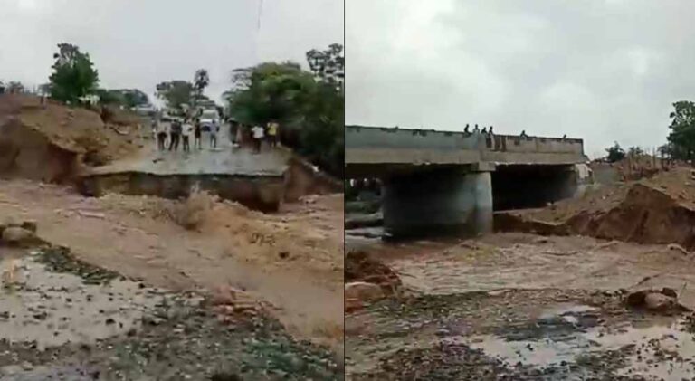 रुक-रुककर बारिश का सिलसिला जारी, झाबुआ नाला ऊफान पर आने से रेवदर मार्ग बंद