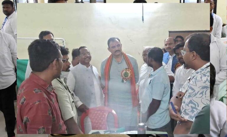 रायपुर : लोगों का कल्याण ही हमारा सेवा धर्म: मंत्री श्री नेताम