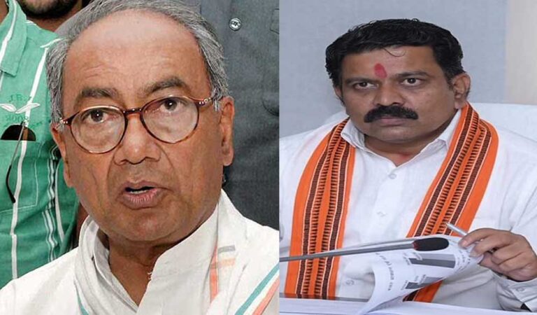 डीएमएफ घोटाला : दिग्विजय सिंह के ट्वीट पर डिप्टी सीएम विजय शर्मा ने किया पलटवार