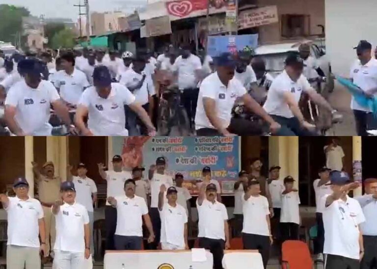 नशा मुक्त भारत पखवाड़ा के तहत जोधपुर में निकली साइक्लोथॉन