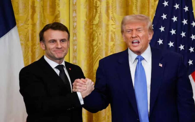 डोनाल्ड ट्रंप ने मैक्रों पर तीखा हमला बोला- कहा-उनको कुछ पता नहीं, ईरान और इजराइल में शांति वार्ता की खबरें भी झूठी