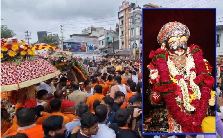 दशक बाद चांदी की नई पालकी में निकली महाकाल की सवारी, मनमहेश रूप में नगर भ्रमण