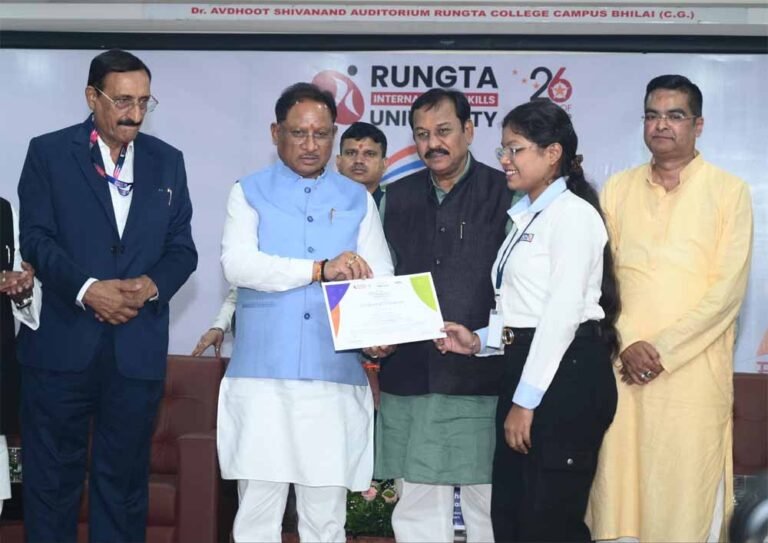 छत्तीसगढ़ को स्किल हब बनाने की दिशा में ऐतिहासिक पहल: मुख्यमंत्री विष्णुदेव साय