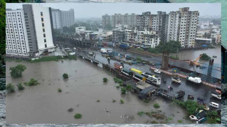 जम्मू से गुजरात तक भारी बारिश का कहर, राजस्थान में 91 की मौत, मुंबई में उड़ानों पर असर