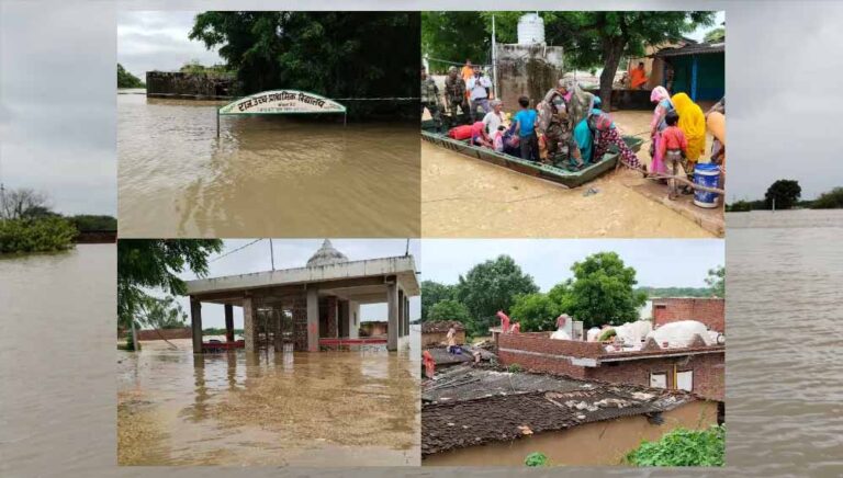 राजस्थान में बनास और सूकड़ी नदियों में बाढ़, 10 लोग डूबने की आशंका, रेस्क्यू जारी