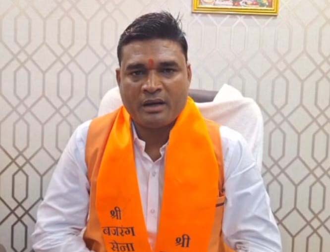 श्री बजरंग सेना के राष्ट्रीय अध्यक्ष हितेश विश्वकर्मा का घर घर तिरंगा अभियान के लिए किया आह्वान