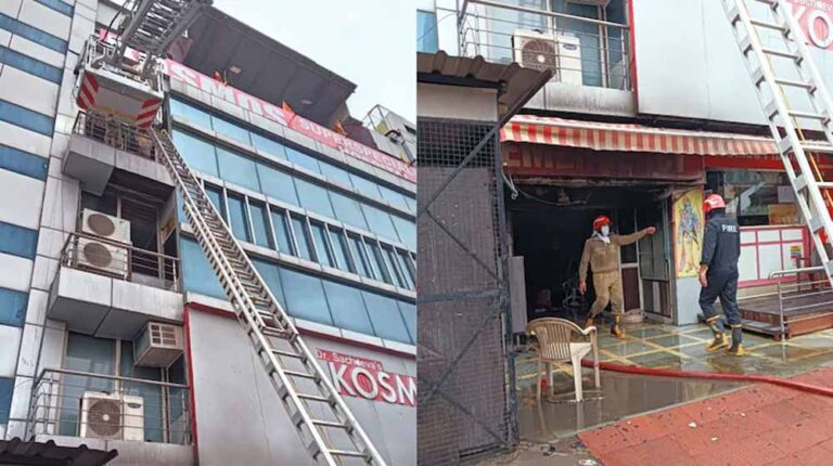 दिल्ली के अस्पताल में लगी भीषण आग, एक कर्मचारी की मौत; मरीजों को शीशा तोड़कर बचाया गया