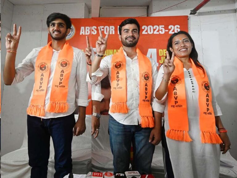 NSUI को बड़ा झटका: पूरी ताकत के बाद भी कांग्रेस को सिर्फ उपाध्यक्ष पद मिला