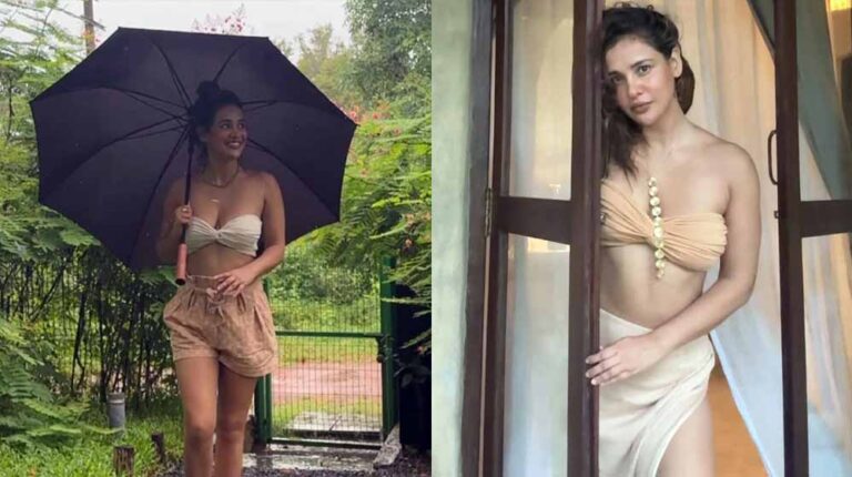 आयशा शर्मा ने स्ट्रैपलेस बिकिनी में किया जलवा, किलर पोज़ से फैंस हुए दीवाने