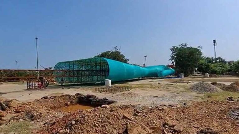 कोटा में तैयार हो रहा 215 फीट ऊंचा रावण, 12 टन वजन, रिमोट से होगा दहन