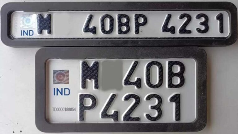 MP के 73% वाहनों पर हाई-सिक्योरिटी नंबर प्लेट नहीं, फिसड्डी राज्यों में चौथे नंबर पर
