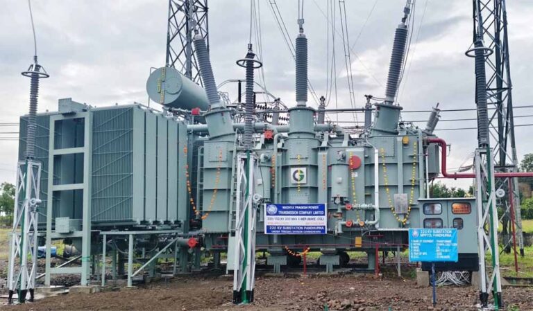 पांडुर्णा में ऊर्जीकृत हुआ 200 एम.व्ही.ए. का नया पावर ट्रांसफार्मर