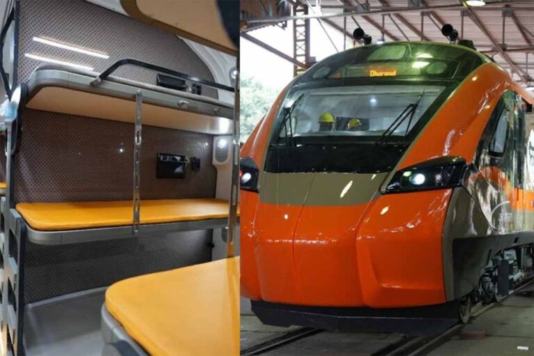 वंदे भारत स्लीपर ट्रेन: इस महीने ट्रैक पर दौड़ सकती है पहली गाड़ी