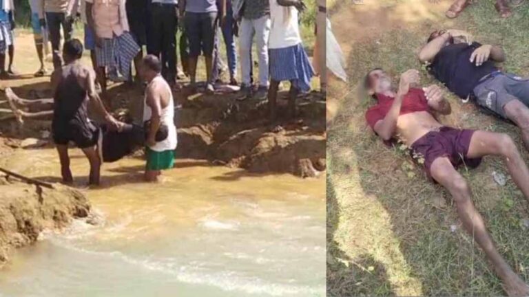 मधुमक्खियों के हमले से बचते हुए तालाब में कूदे पिता-पुत्र, दोनों की डूबने से मौत