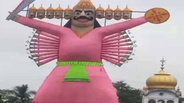 झारखंड में इस जगह रावण को मिला 1 दिन का जीवनदान, आज होगा 65 फीट ऊंचा पुतला दहन