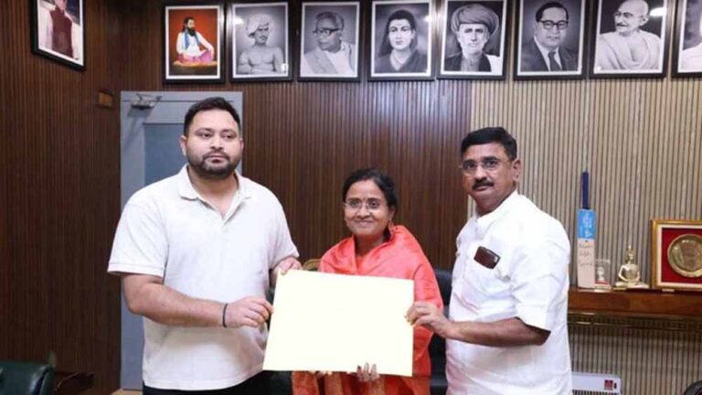 तेजस्वी यादव ने दिया टिकट, ‘भूरा बाल साफ करो’ विवादित कुख्यात की पत्नी के लिए