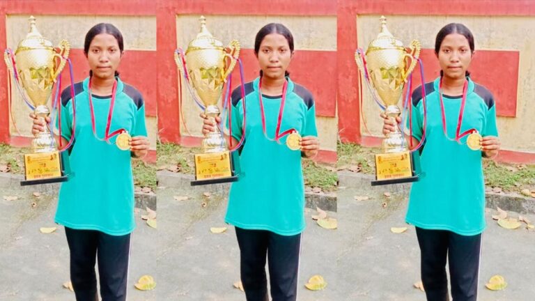 रायपुर : रितु नाग ने बढ़ाया सुकमा का मान, राज्य स्तरीय प्रतियोगिता में जीता स्वर्ण पदक