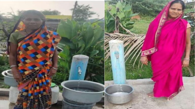 बेमेतरा में घर-घर पहुँच रहा नल से जल, हर घर नल, हर घर जल के सपने को साकार कर दिखाया