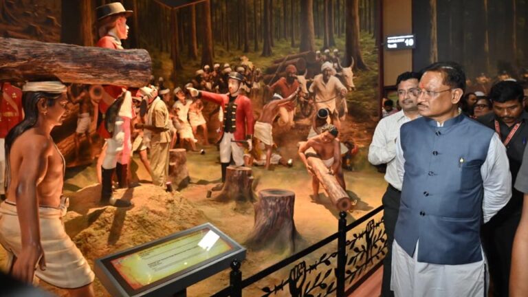 रायपुर : जनजातीय स्वतंत्रता विद्रोहों पर बने भव्य स्मारक सह-संग्रहालय जल्द लोगों के लिए होगा समर्पित