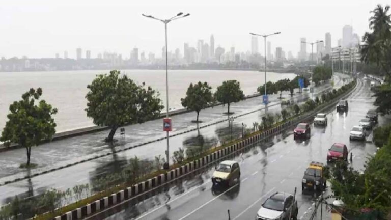 मुंबई शहर और महाराष्ट्र  क्षेत्र के कुछ हिस्सों में  तेज हवाओं के साथ बेमौसम हुई बारिश, अलर्ट जारी