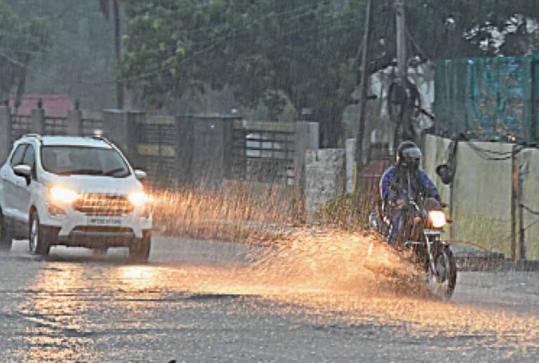 IMD का येलो अलर्ट: मध्यप्रदेश के 3 जिलों में आज भारी बारिश की संभावना