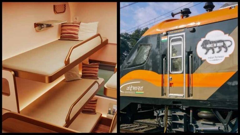 वंदे भारत स्लीपर ट्रेन का अनोखा रूप: लग्ज़री इंटीरियर देख चौंक जाएंगे आप!