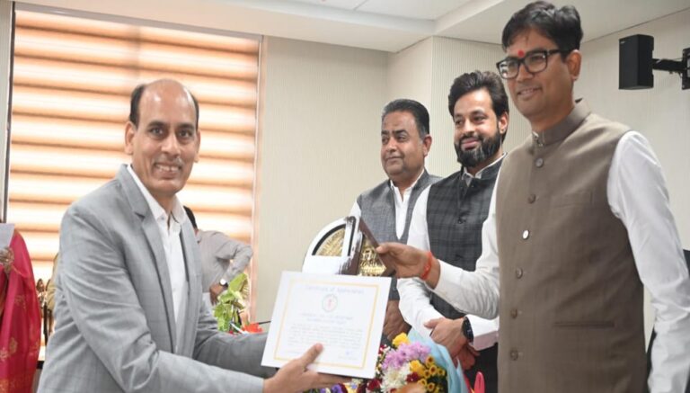 रायपुर : वित्त मंत्री ओ. पी. चौधरी ने किया राज्य जीएसटी विभाग के नये कार्यालय का शुभारंभ