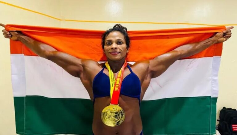 इंदौर की वंदना ठाकुर ने किया कमाल, वर्ल्ड बॉडीबिल्डिंग चैंपियनशिप में जीता गोल्ड