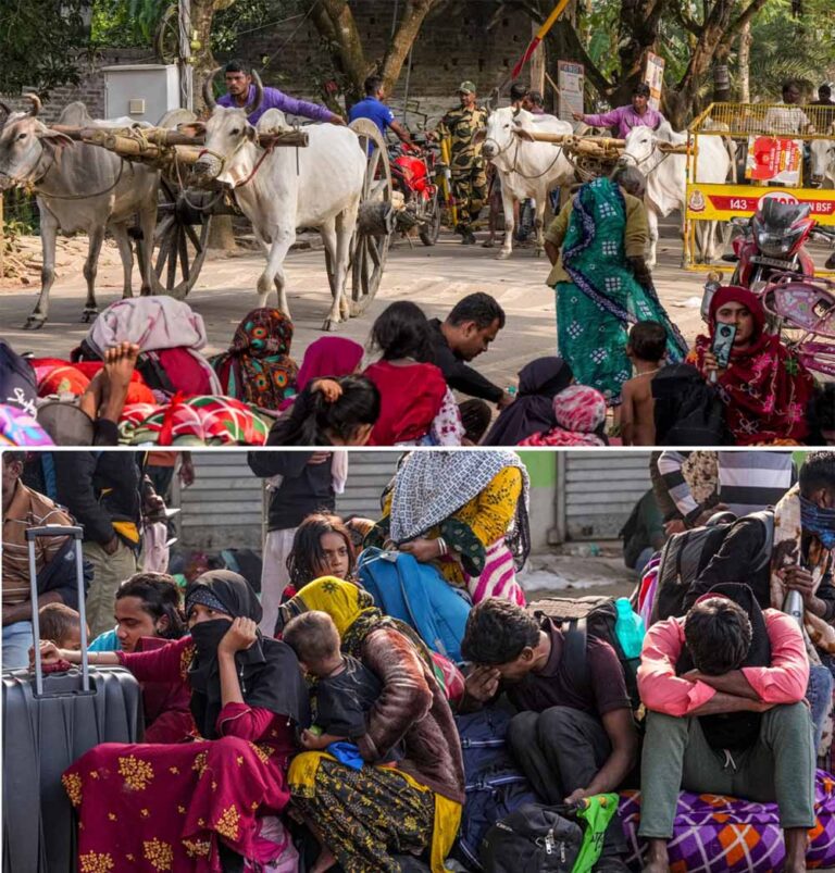 हाकिमपुर बॉर्डर पर हड़कंप: अवैध बांग्लादेशियों का चौंकाने वाला कबूलनामा—‘बंगाल में चार बार दिया वोट’