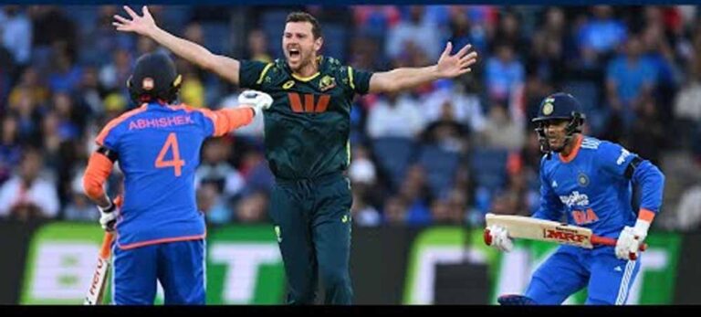 टी20 सीरीज का निर्णायक मुकाबला: हेज़लवुड के बिना उतरेगी ऑस्ट्रेलिया, भारतीय बल्लेबाजों को बड़ा फायदा